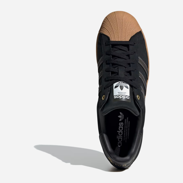 Чоловічі кеди низькі adidas Originals Superstar Gore-Tex IF6161 46 Чорні (4066764526527) - зображення 6
