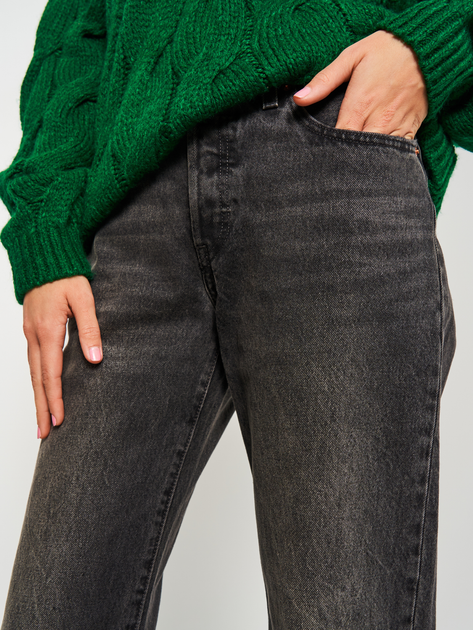 Jeansy regular fit damskie Levi's 501 90S A1959-0022 27-30 Czarne (5401105978877) - obraz 4