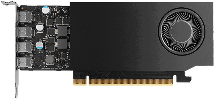 Karta graficzna PNY PCI-Ex NVIDIA RTX A1000 8GB GDDR6 (128 bit) (4 x miniDisplayPort) (VCNRTXA1000-PB) - obraz 1