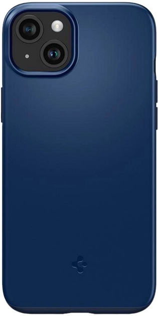 Etui Spigen Thin Fit do iPhone 15 Blue (8809896750981) - obraz 1