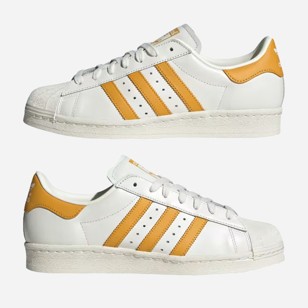 Sneakersy męskie skórzane adidas Originals Superstar 82 IF6200 45.5 Białe (4066764948817) - obraz 2