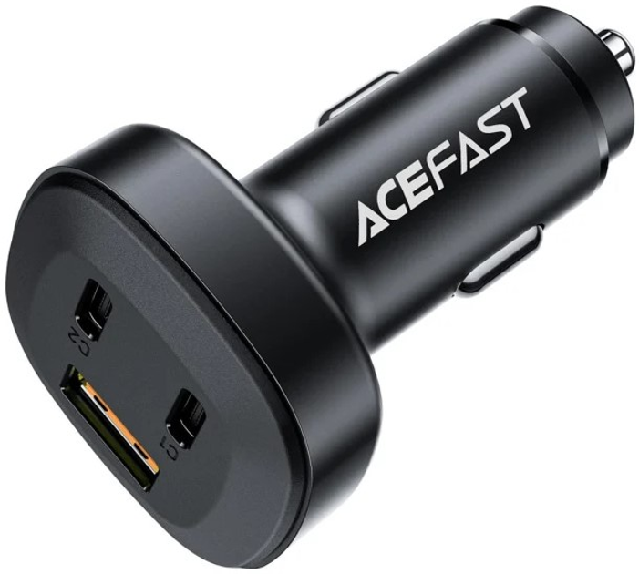 Автомобільний зарядний пристрій Acefast B3 66W 2xUSB-C+1xUSB-A Black (6974316280415) - зображення 2