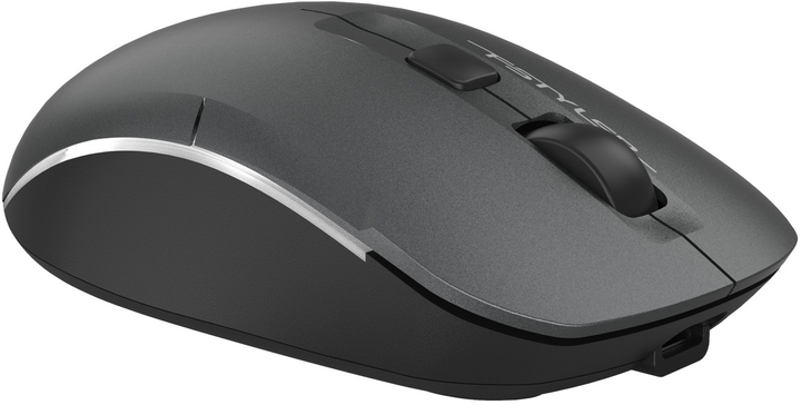 Мышь A4Tech Air2 FB26CS Wireless/Bluetooth Smoky Grey (4711421999090) - изображение 6