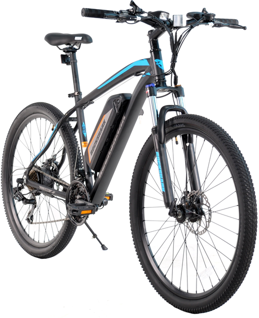 Електровелосипед ROCKSHARK 27.5" MTB AL ROCK003 Чорно-блакитний (4037E-2) - зображення 2