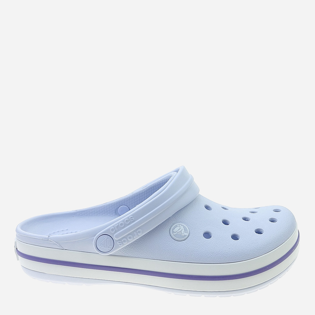 Акція на Жіночі крокси Crocs Crocband 11016-5AF 39-40 (M7/W9) 25 см Блакитні від Rozetka