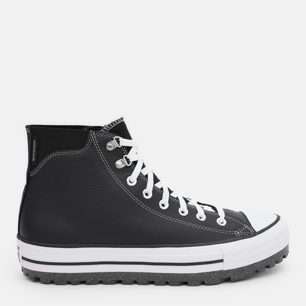 Акція на Чоловічі кеди високі Converse Ctas City Trek Wp Hi A04480C 44 (10US) 28 см Чорні від Rozetka