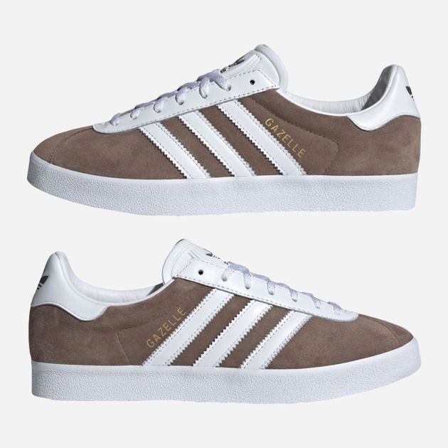 Чоловічі кеди низькі adidas Originals Gazelle 85 IG6220 40.5 Коричневі (4066765022233) - зображення 4