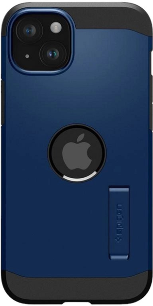 Etui Spigen Tough Armor do iPhone 15 z MagSafe Navy Blue (8809896751339) - obraz 1