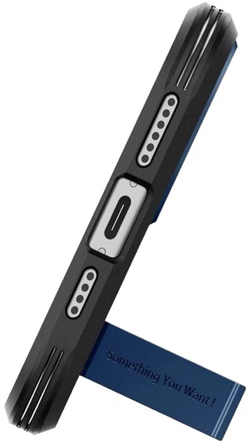 Etui Spigen Tough Armor do iPhone 15 Plus z MagSafe Navy Blue (8809896750097) - obraz 7