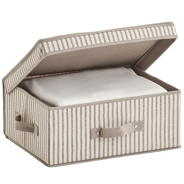 Складаний контейнер з кришкою Zeller Stripes 38 x 29 x 16.5 см (4003368146454) - зображення 3