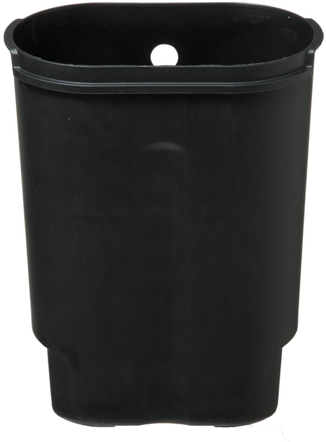Kosz na śmieci 5five Simply Smart Siliflex z pedałem 6 l Czarny (3560237559940) - obraz 4