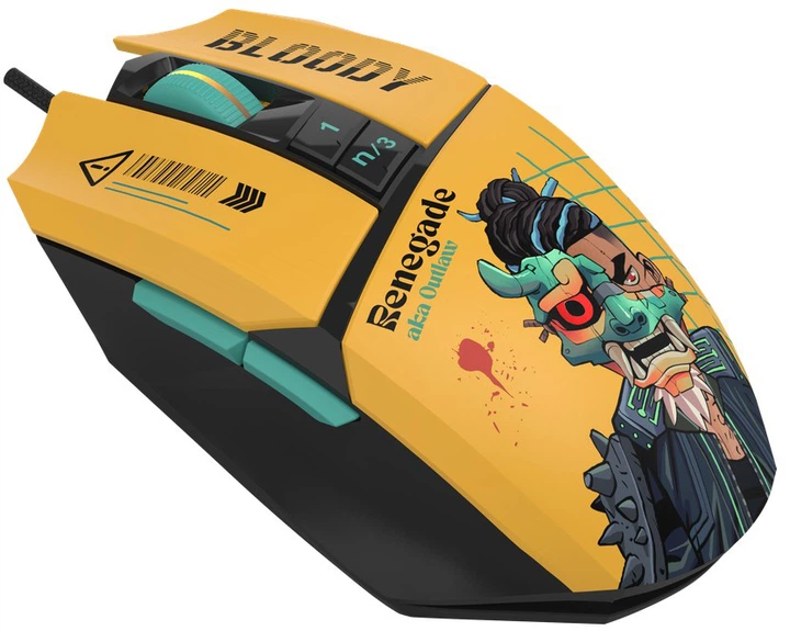 Мышь A4Tech Bloody W63 Max USB Renegade Sunset (4711421000529