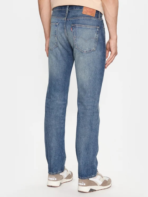 Jeansy regular fit męskie Levi's 501 Original 00501-3412 38-32 Granatowe (5401128028887) - obraz 2