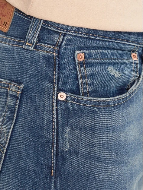 Джинси Regular fit чоловічі Levi's 501 Original 00501-3412 34-34 Сині (5401128028849) - зображення 5