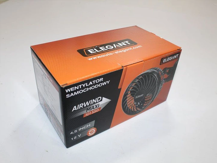 Вентилятор 12V 4,5 на присоске EL 101 550 - изображение 2