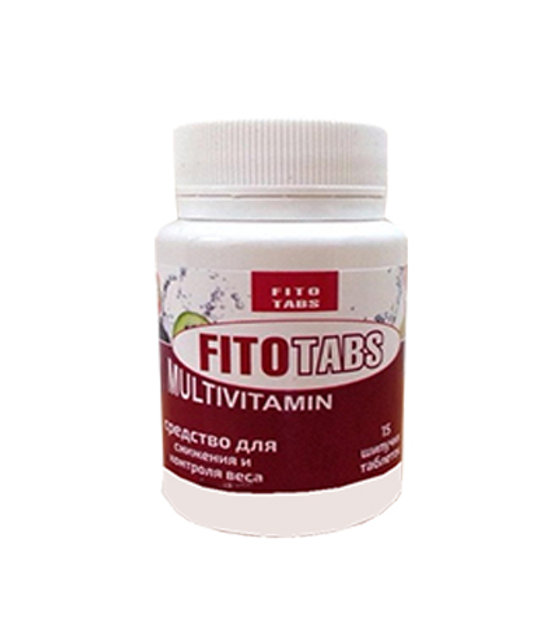 Fito Tabs Multivitamin - шипучі таблетки для зниження та контролю ваги (Фіто Табс) арт. 1068 - зображення 1