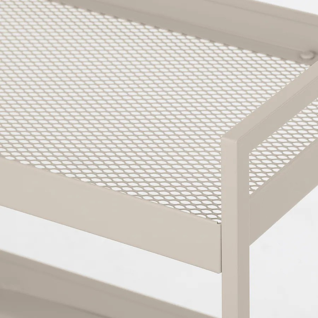 Тележка IKEA Nissafors 405.858.01 50.5х30х83 см Бежевая - изображение 4