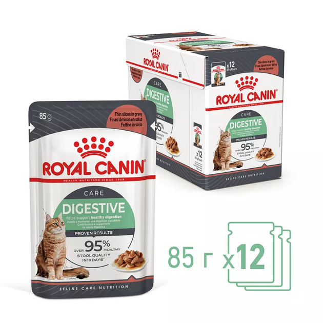 Royal Canin 3+1 Digest Sensitive Консервування Корм ​​Для Котів З Чутливим Травленням 0,085 кг (0273571309531) (11693) - зображення 12