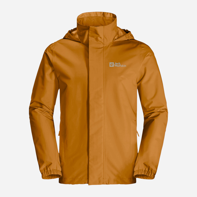 Вітровка чоловіча Jack Wolfskin Stormy Point 2L Jkt M 1111142_M0043 2XL Помаранчева (4064886342629) - зображення 1