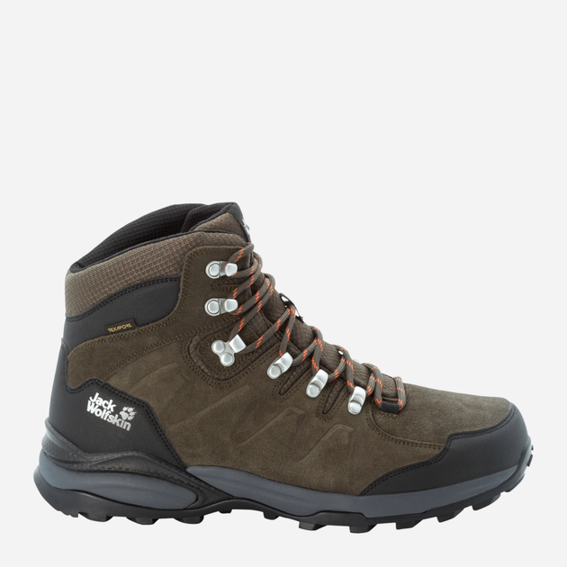 Buty trekkingowe męskie Jack Wolfskin Refugio Texapore Mid M 4049841_4287 42.5 Khaki (4060477907499) - obraz 1