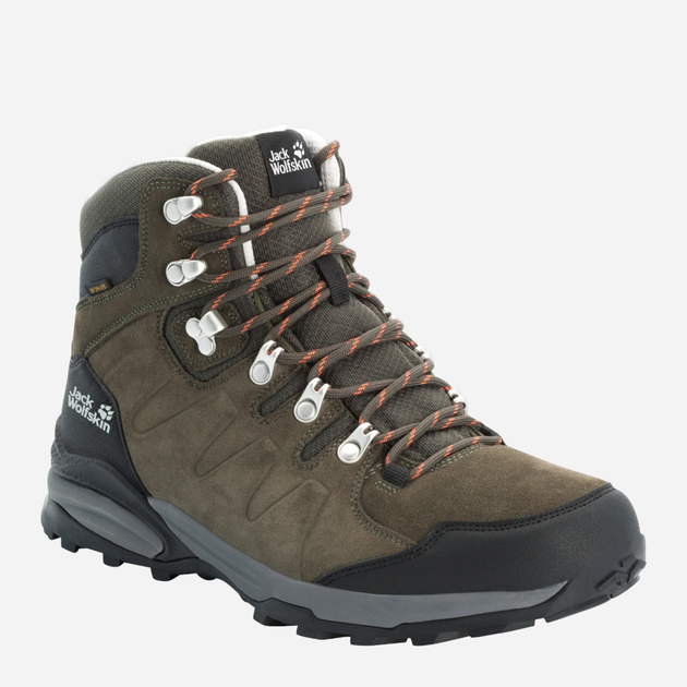 Buty trekkingowe męskie Jack Wolfskin Refugio Texapore Mid M 4049841_4287 41 Khaki (4060477907475) - obraz 2