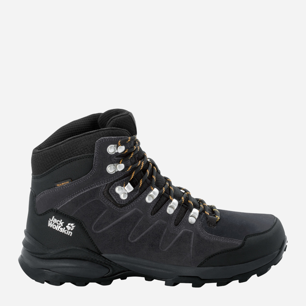 Buty trekkingowe męskie Jack Wolfskin Refugio Texapore Mid M 4049841_6357 40 Ciemnoszare (4060477907901) - obraz 1