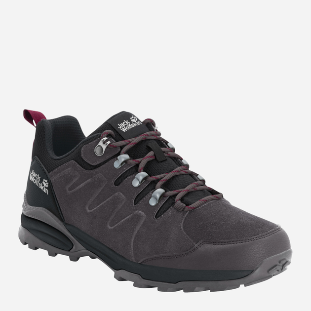 Buty sportowe trekkingowe damskie z membraną Jack Wolfskin Refugio Texapore Low W 4050821_6157 36 Ciemnoszare (4060477908885) - obraz 2