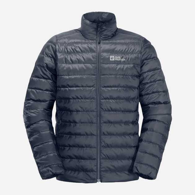 Пуховик двосторонній короткий чоловічий Jack Wolfskin Pilvi Down Jkt M 1207701_C0415 M Синій (4064886338523) - зображення 1