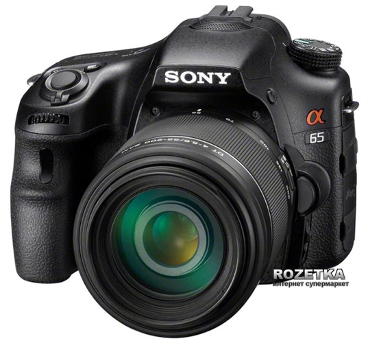 SONY α65 Фотоапарат Sony Alpha SLT-A65 + об'єктив 18-55mm Kit (SLTA65L.CEE2