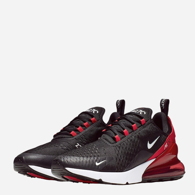 Чоловічі кросівки Nike Air Max 270 AH8050-022 45 (11US) Чорний/Червоний (192499370150) - зображення 2