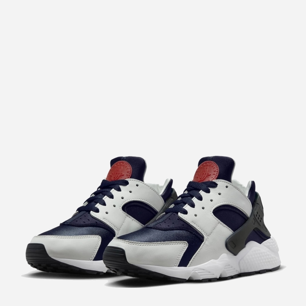 Buty sportowe męskie Nike Air Huarache DD1068-401 42 (8.5US) Biały/Granatowy (196607802045) - obraz 2