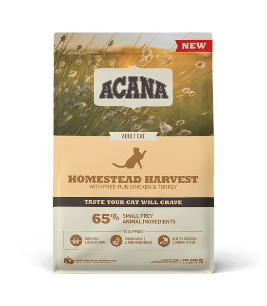Сухий корм для кішок ACANA Homestead Harvest Cat 1.8 кг (a71436) - Фото 1 Сухий корм для кішок ACANA Homestead Harvest Cat 1.8 кг (a71436) - зображення 1