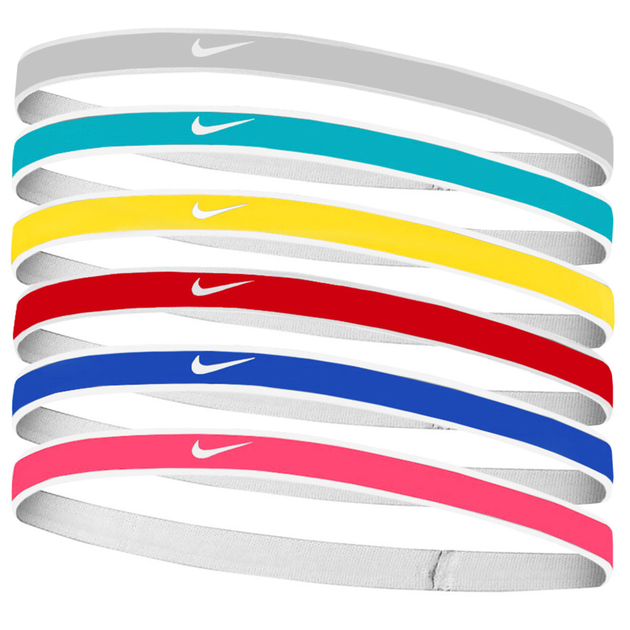 Zestaw opasek do włosów Nike Swoosh Sport N1002021406OS 6 szt (887791741646) - obraz 1