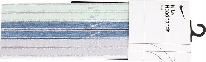 Набір пов'язок на голову Nike Swoosh Sport Headbands N1002008316OS 6 шт (887791408761) - зображення 2