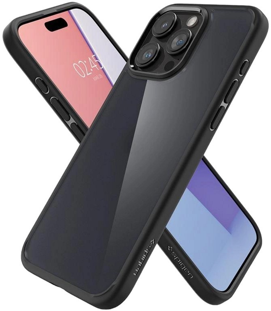 Etui Spigen Ultra Hybrid do iPhone 15 Pro Max Frost Black (8809896749176) - obraz 2