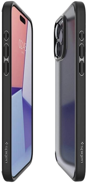 Панель Spigen Ultra Hybrid для iPhone 15 Pro Max Frost Black (8809896749176) - зображення 6