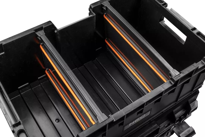 Skrzynka na narzędzia otwarta NEO Tools 359 x 237 x 585 mm (5907558433975) - obraz 3