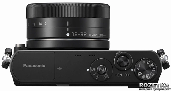 Фотоапарат Panasonic Lumix DMC-GM1 Kit 12-32mm Black (DMC-GM1KEE-K