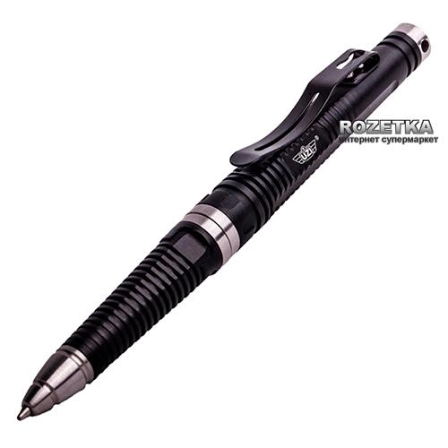 Тактическая ручка UZI 8 со стеклобоем Black (12000432) - изображение 1