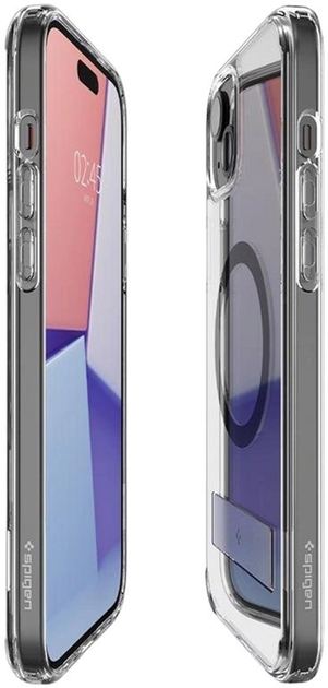 Панель Spigen Ultra Hybrid S для iPhone 15 з MagSafe Transparent/Black (8809896751292) - зображення 6