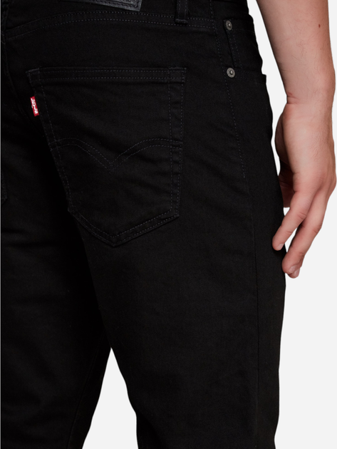 Джинси Slim fit чоловічі Levi's 512 Slim Taper 28833-0013 33-32 Чорні (5415313478050) - зображення 4
