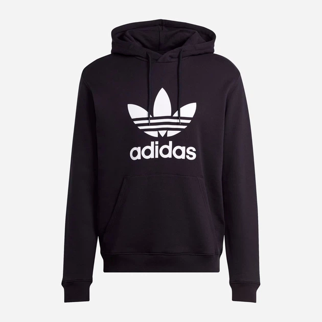 Худі чоловіче Adidas Originals Adicolor Classics Trefoil IM4489 S Чорне (4066761446873) - зображення 7