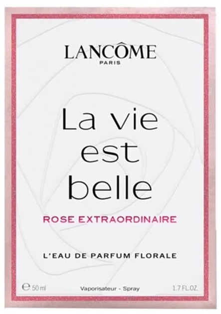 Woda perfumowana damska Lancome La Vie Est Belle Rose Extraordinaire 50 ml (3614274104448) - obraz 2