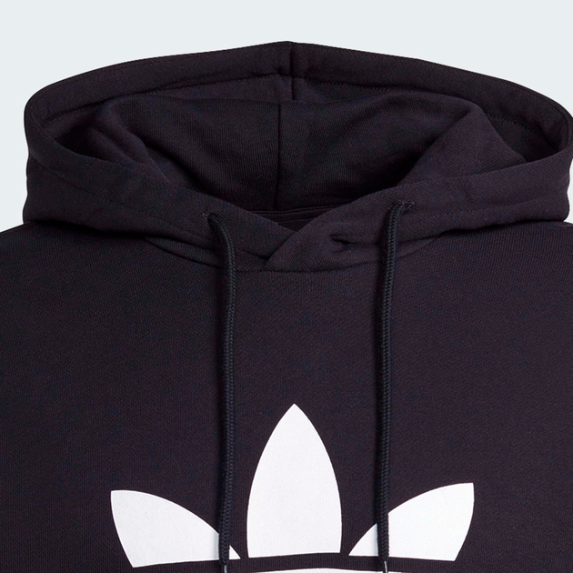 Bluza męska z kapturem z nadrukiem adidas Adicolor Classics Trefoil IM4489 S Czarna (4066761446873) - obraz 6