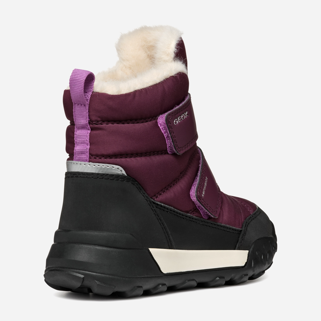 Дитячі зимові чоботи для дівчинки Geox J Trekkyup Girl B Ab J46M7B0FU50C7005 30 Бордові (8056206996335) - зображення 4