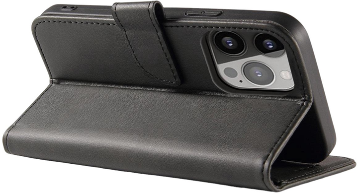 Чохол-книжка Hurtel Magnet Case для iPhone 15 Black (9145576279175) - зображення 5