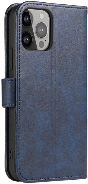 Etui z klapką Hurtel Magnet Case do iPhone 15 Blue (9145576279182) - obraz 1