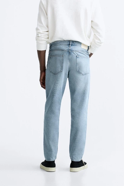 Джинси звужені Zara Slim Fit 36 блакитний 4060/411/400 – Брендовая Джинси звужені Zara Slim Fit 36 блакитний 4060/411/400 – Брендовая