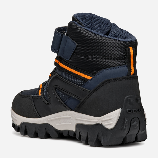 Дитячі чоботи для хлопчика Geox J Himalaya Boy B Abx J46FRD050FUC0045 32 Темно-синій/Чорний (8056206870574) - зображення 3