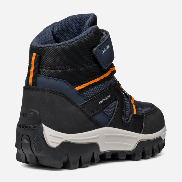 Дитячі чоботи для хлопчика Geox J Himalaya Boy B Abx J46FRD050FUC0045 31 Темно-синій/Чорний (8056206870567) - зображення 4